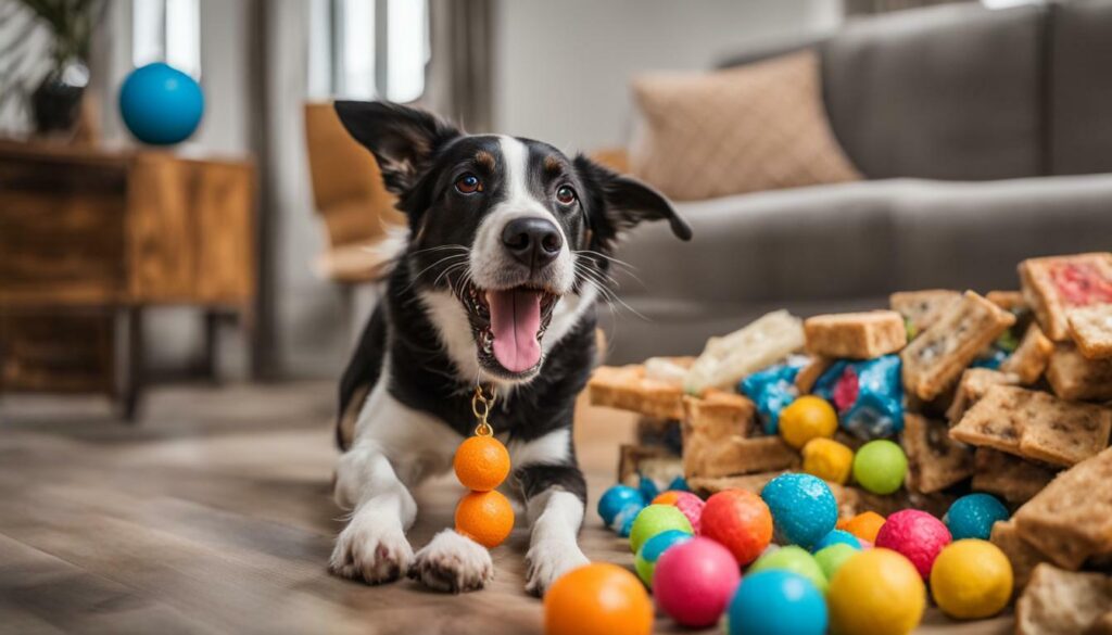 BarkBox and Super Chewer toys and treats