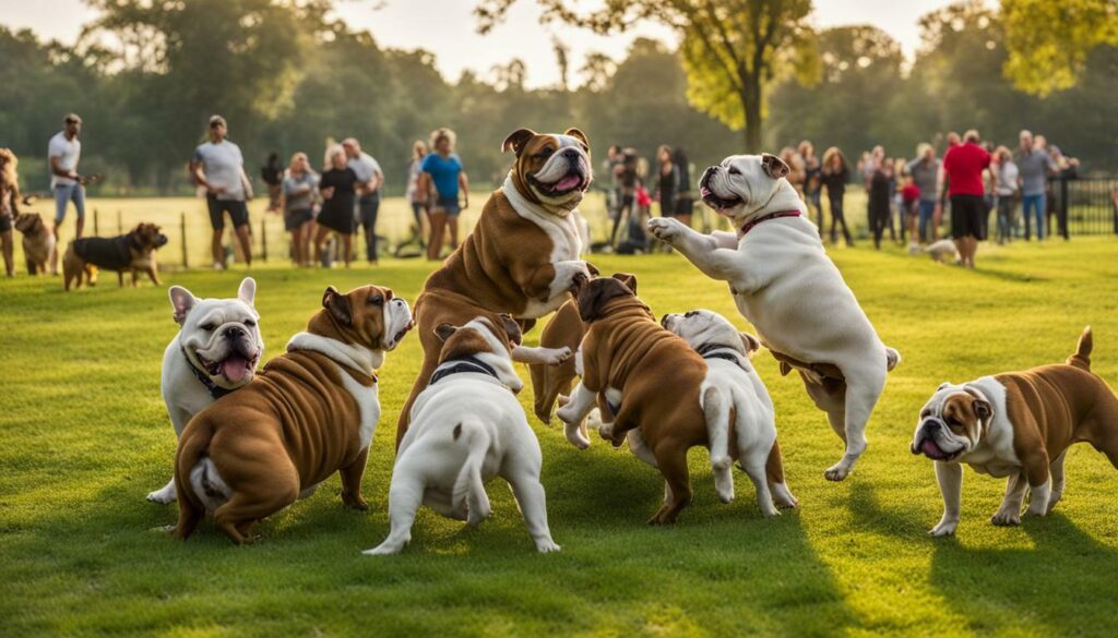 Bulldog socialization