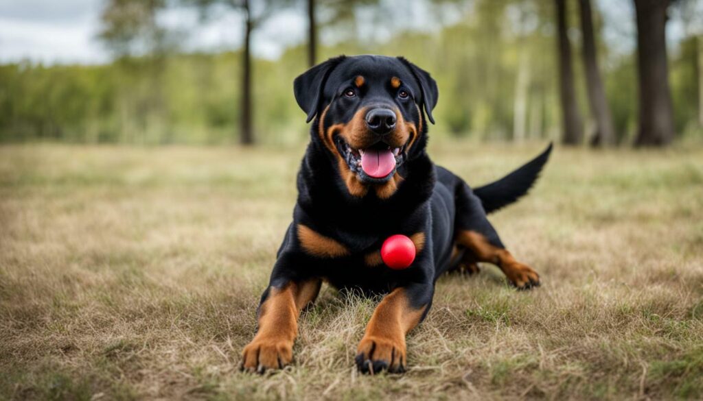 Chew toys for Rottweiler