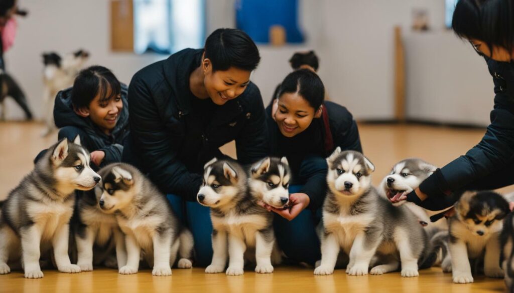 Choosing a Siberian Husky puppy