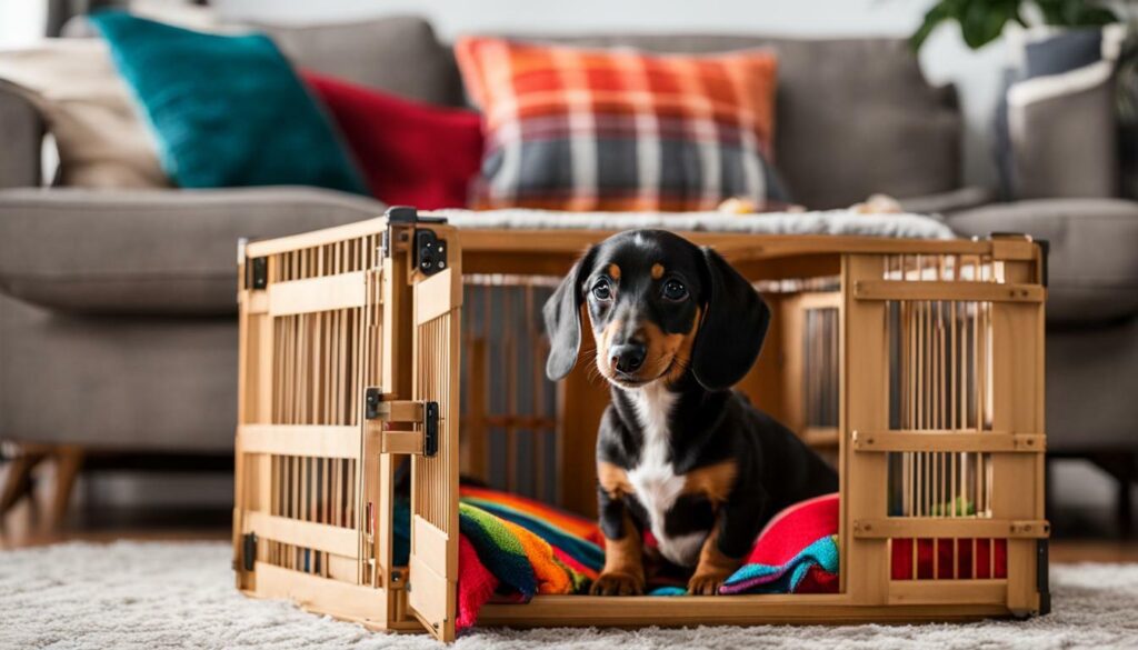 Crate Training a Dachshund