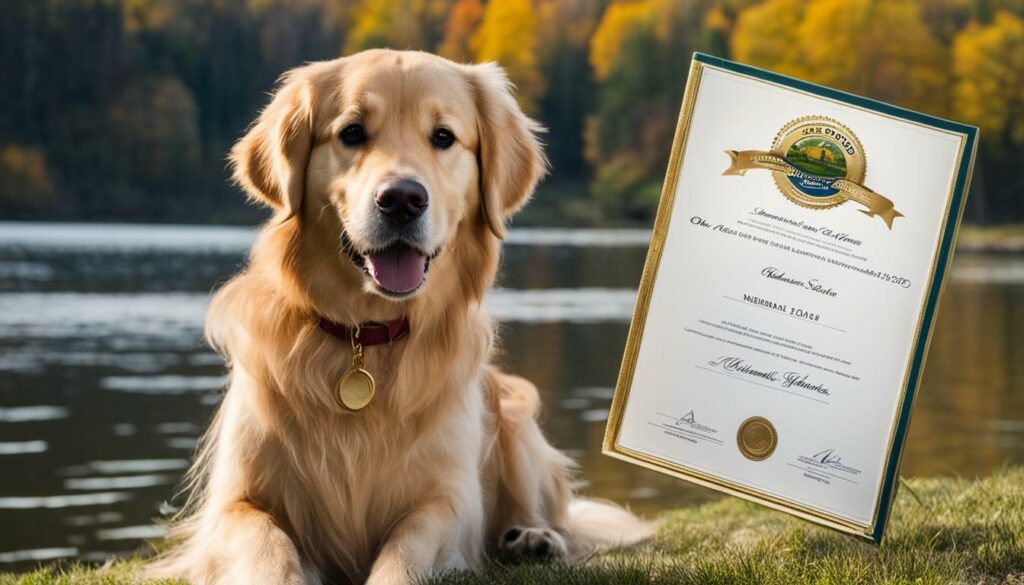 Dog training certification Ohio
