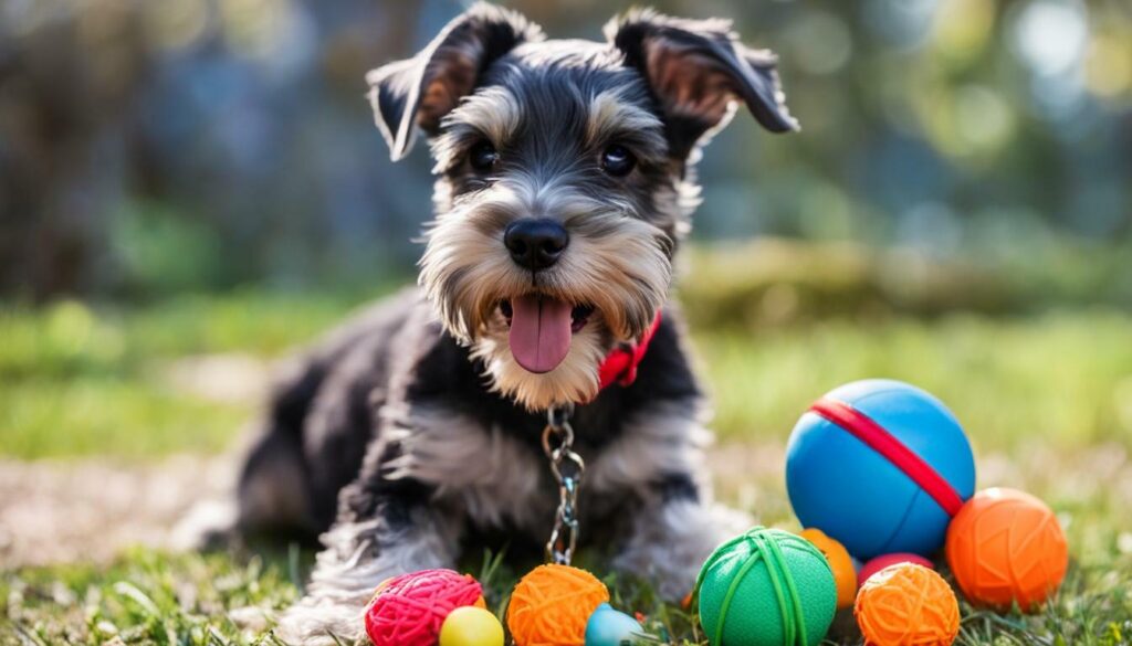 Durable toys for Miniature Schnauzer