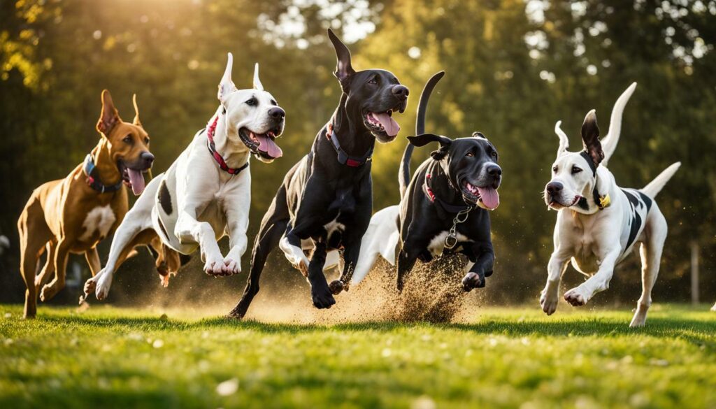 Great Dane socialization