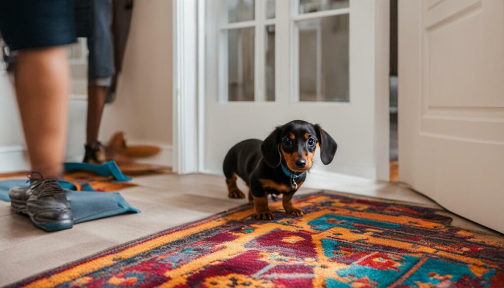 House training a Dachshund