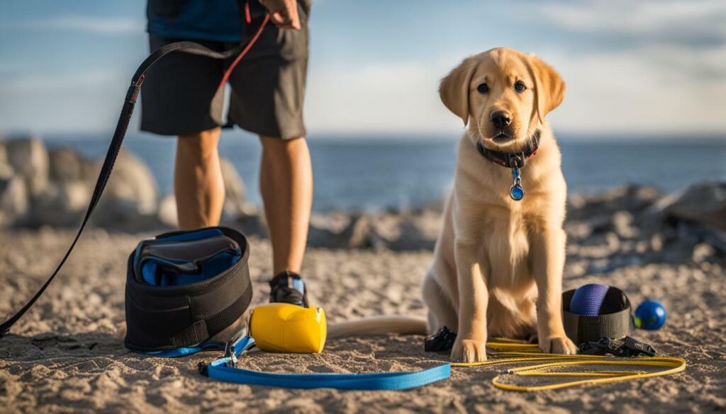 Labrador Retriever puppy training