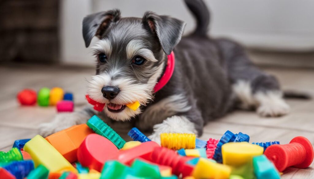 Miniature Schnauzer chew toys