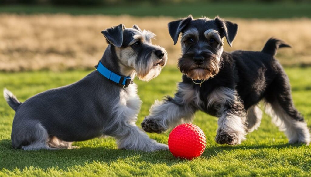 Miniature Schnauzer puppy training