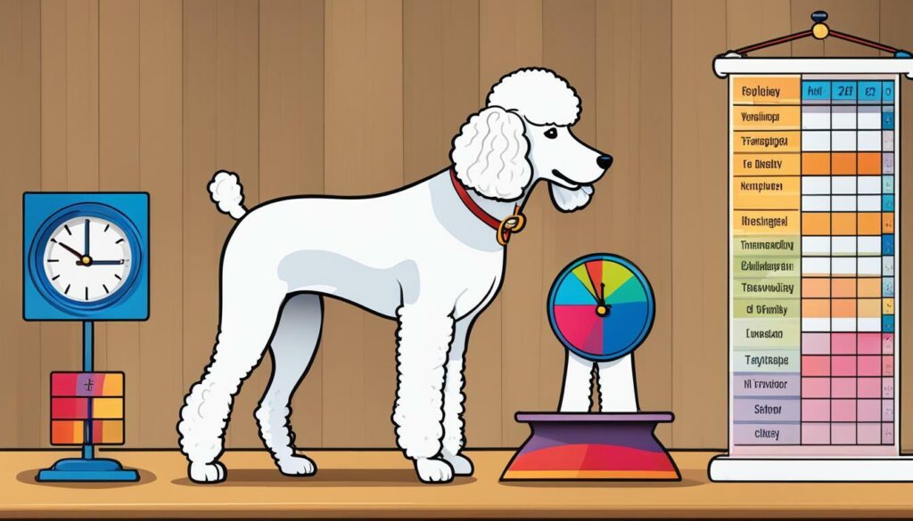 Poodle Training Schedule