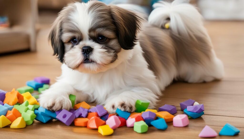 Puzzle toys for Shih Tzu