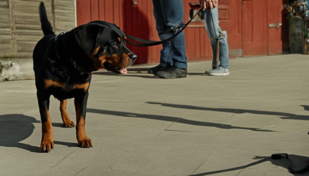 Rottweiler obedience training