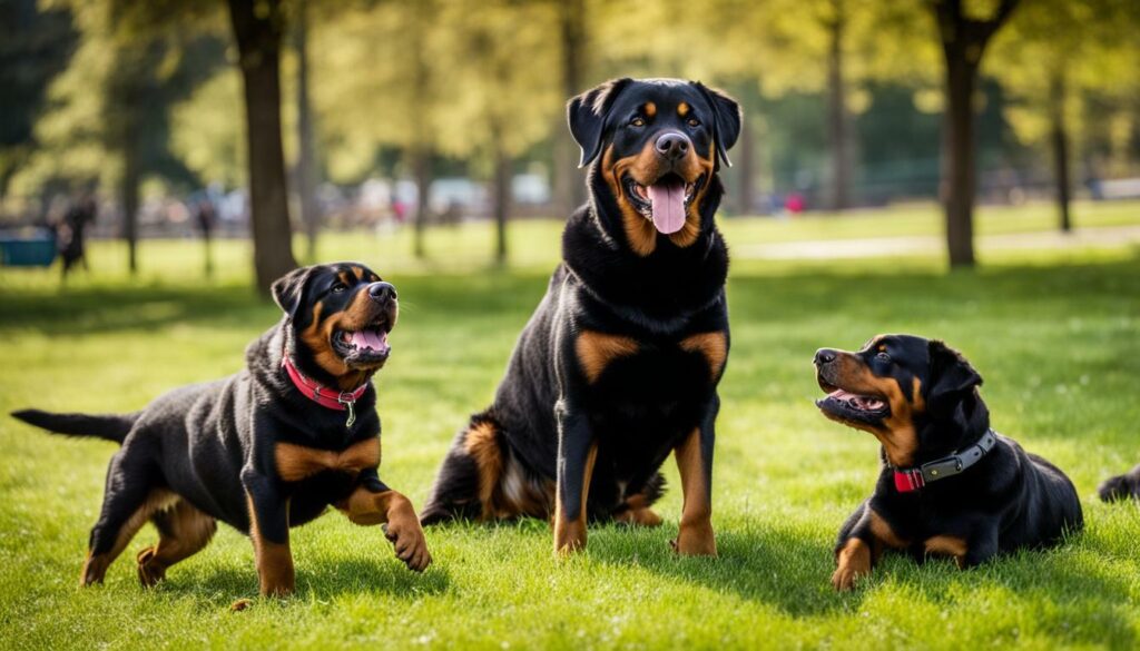 Rottweiler socialization