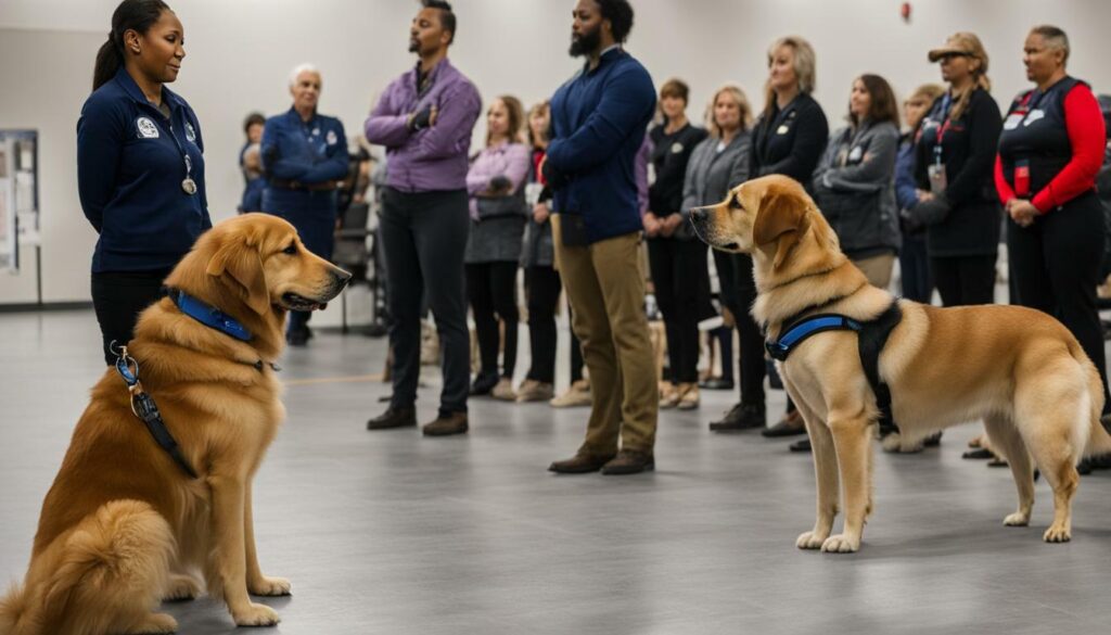 Service dog training tips