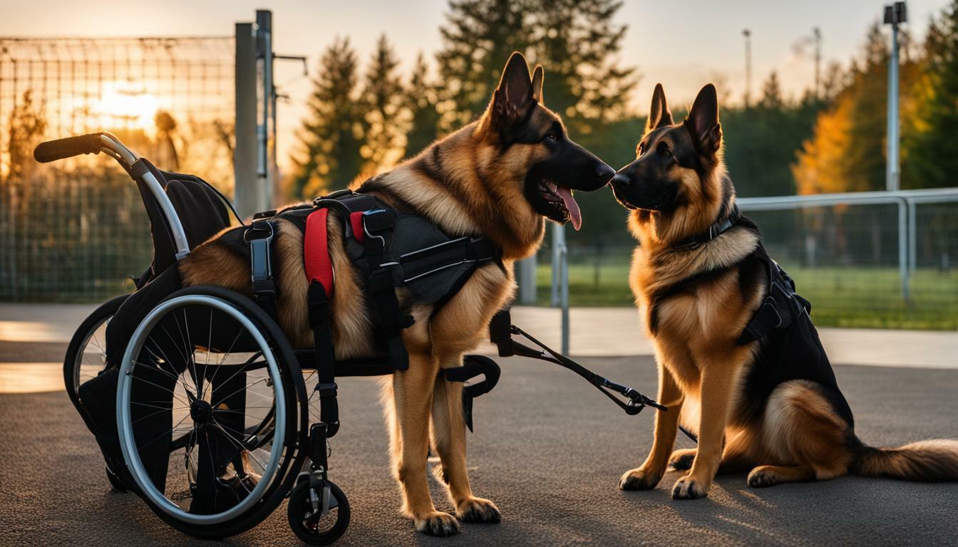 Service dog training