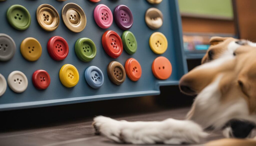 Successful button training methods for dogs