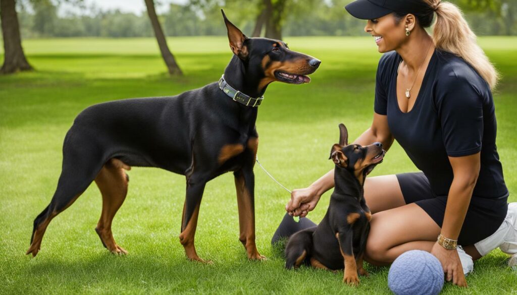 Training your Doberman Pinscher