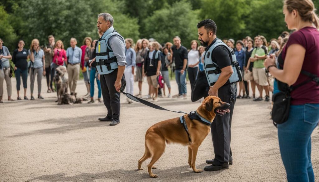 anxiety detection training for canines