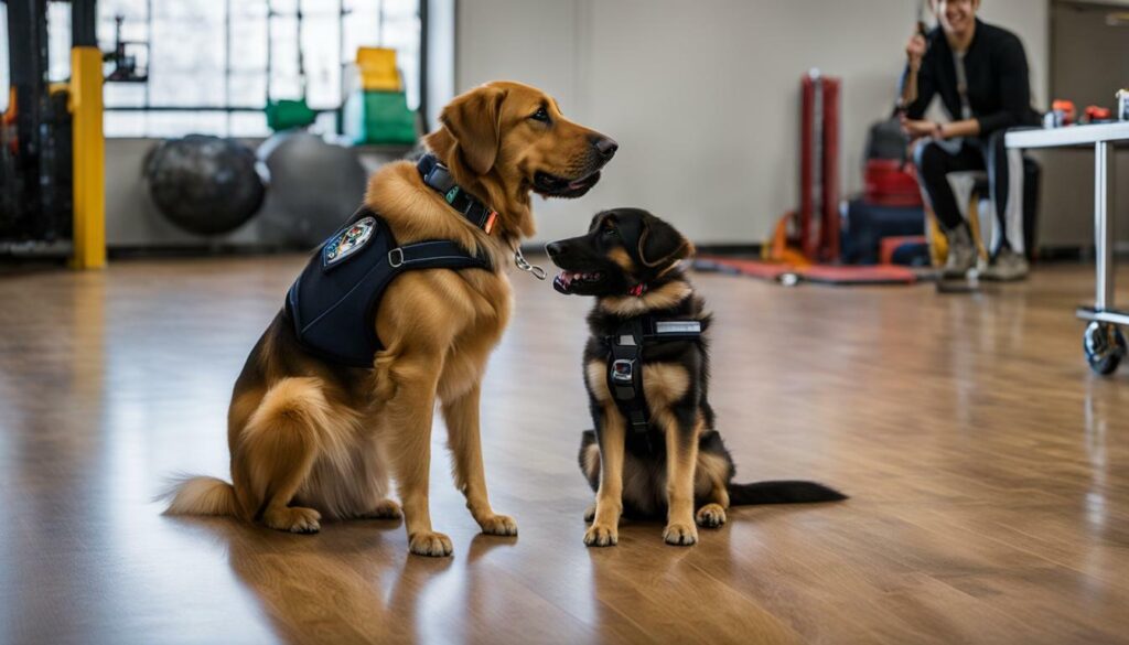 best practices for training a service dog