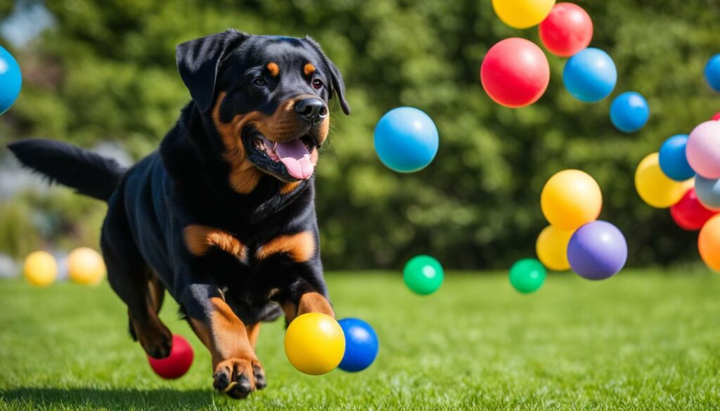 fetch toys for Rottweiler