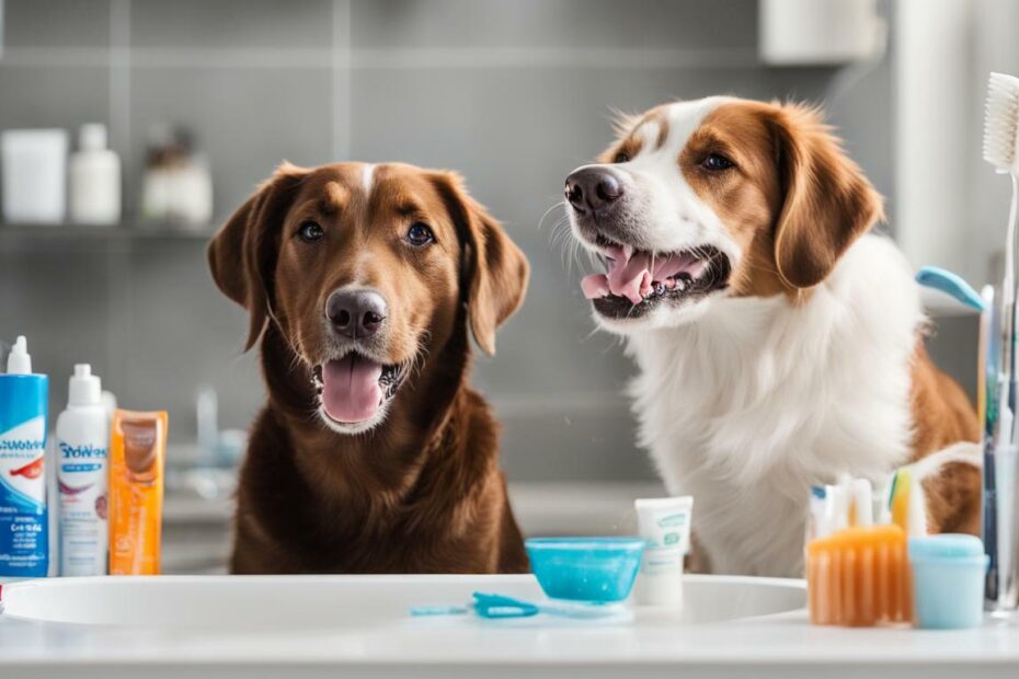 how to train dog brush teeth