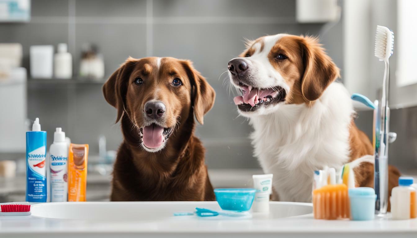 how to train dog brush teeth