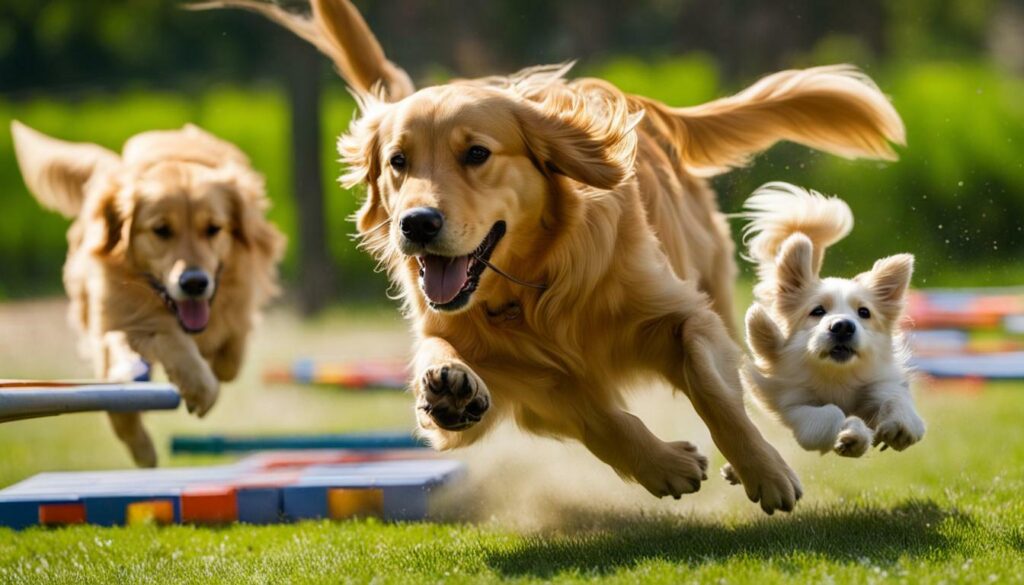 mental and physical stimulation for Golden Retrievers