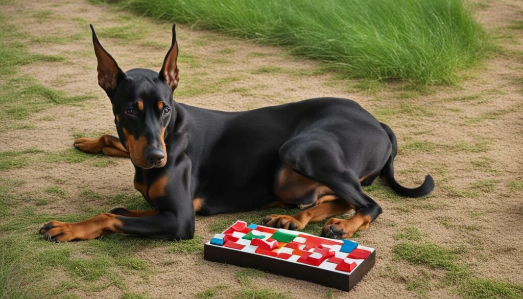 mental stimulation toys for Doberman Pinscher