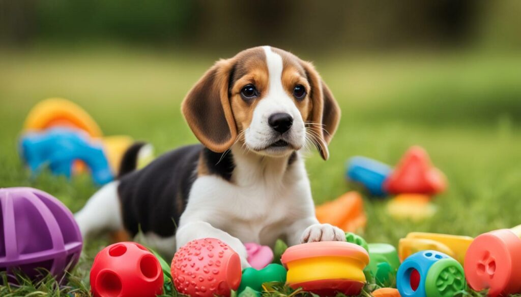 natural rubber toys for Beagles