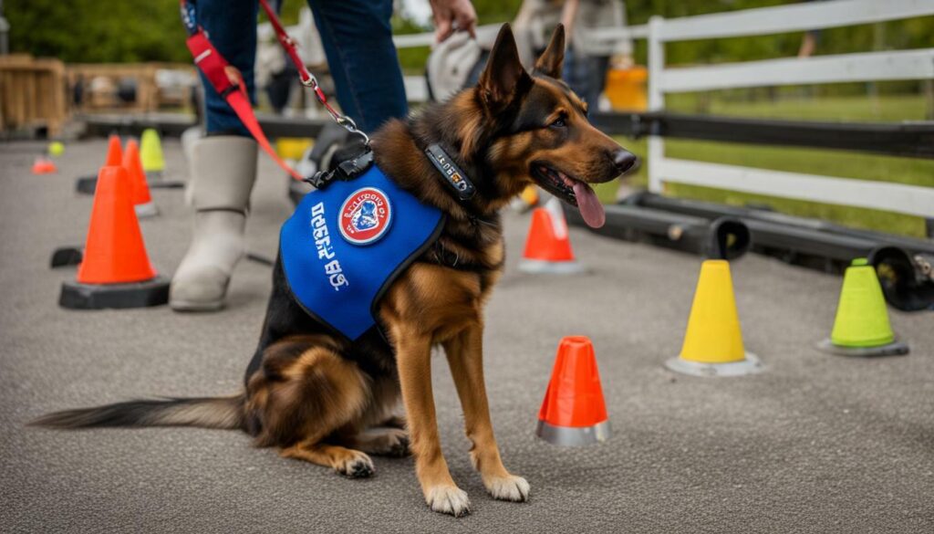 service dog and handler training