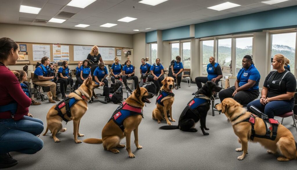 service dog training classes