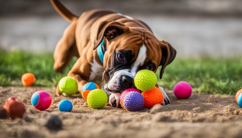 squeaky toys for Boxer