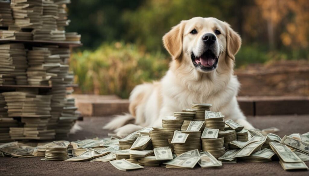 trained dog expenses
