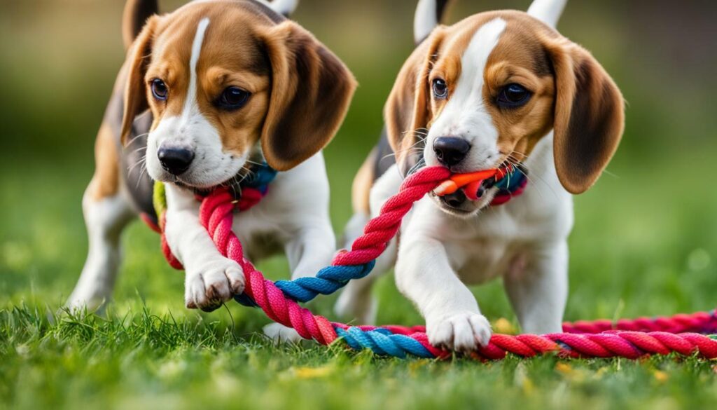 tug of war ropes for Beagles