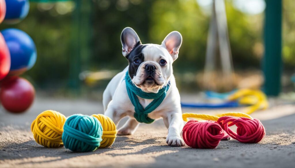 tug toys and rope toys for French Bulldog