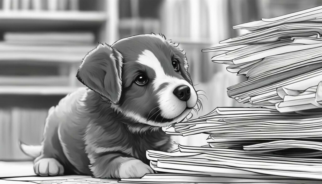 Print or Download Your Favorite Puppy Coloring Pages