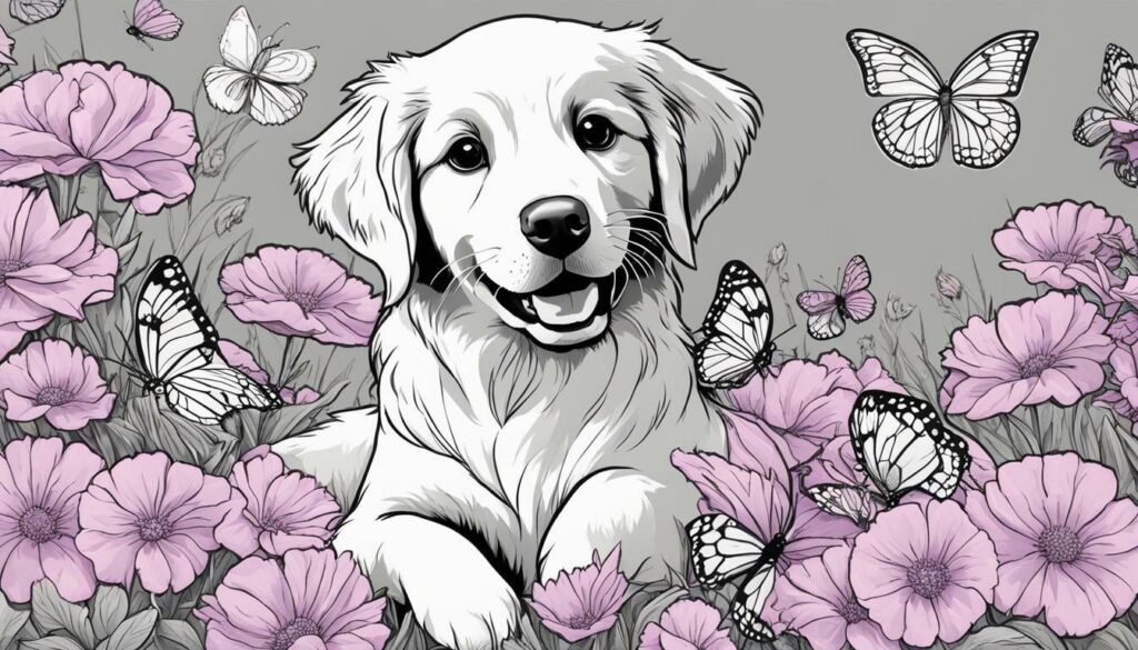 cute puppy coloring pages