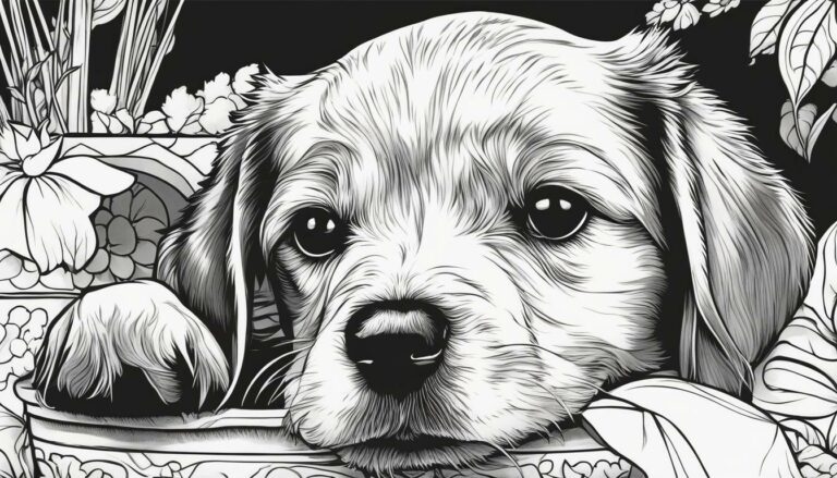 free coloring pages puppies